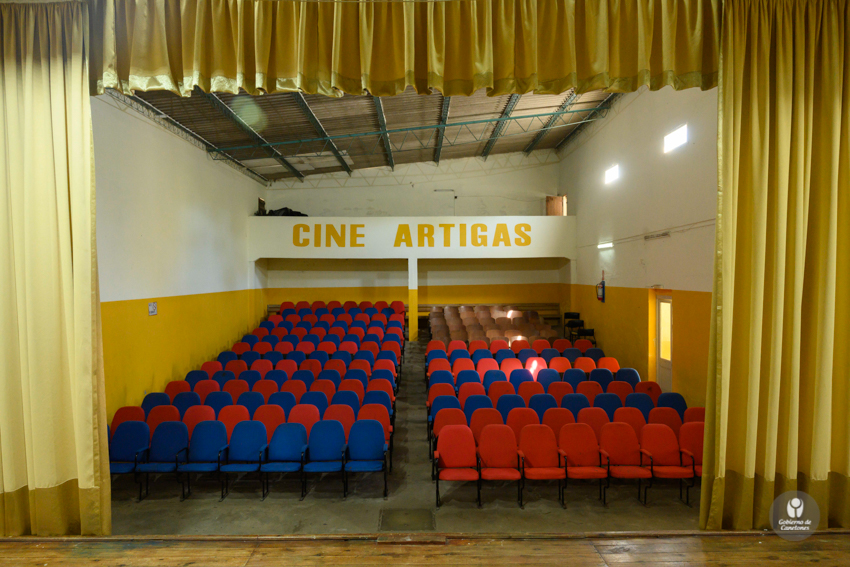 Cine y teatro Artigas, de la localidad de Migues.