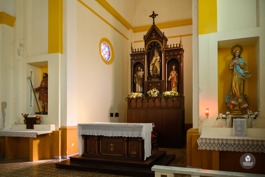 Iglesia Nuestra Señora del Carmen, ubicada en la localidad de Migues.